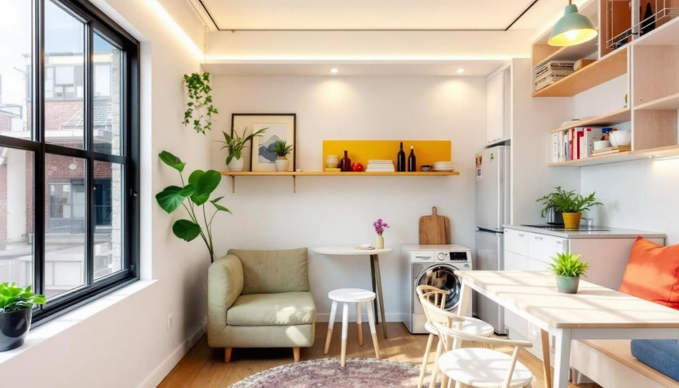 Comment optimiser l'espace dans un studio avec un mobilier multifonctionnel ?
